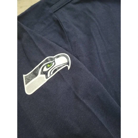 Seattle Seahawks XL Long Sleeve Navy Blue Shirt NWOT - Picture 4 of 9